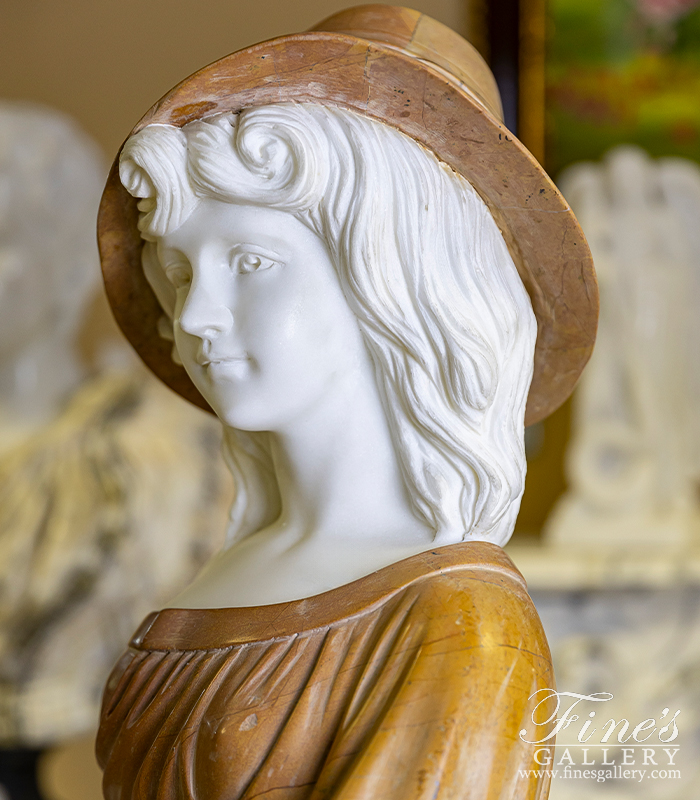 Marble Statues  - Victorian Era Bust - MBT-109